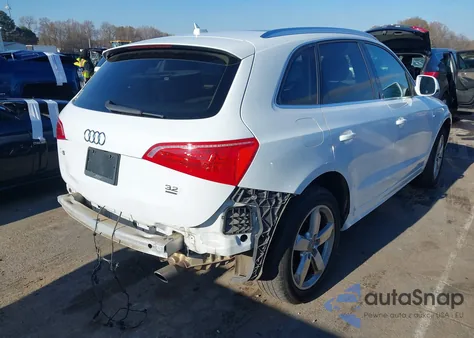 2012 Audi Q5 3.2 Premium Plus from USA, damaged, VIN WA1DKAFP8CA069307